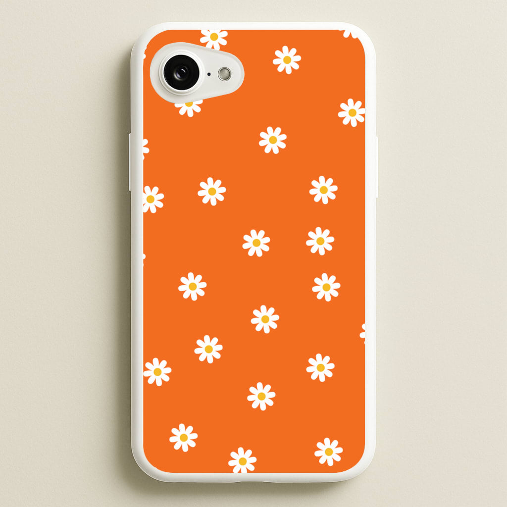 Orange Daisies - Spring Phone Case for iPhone 16e