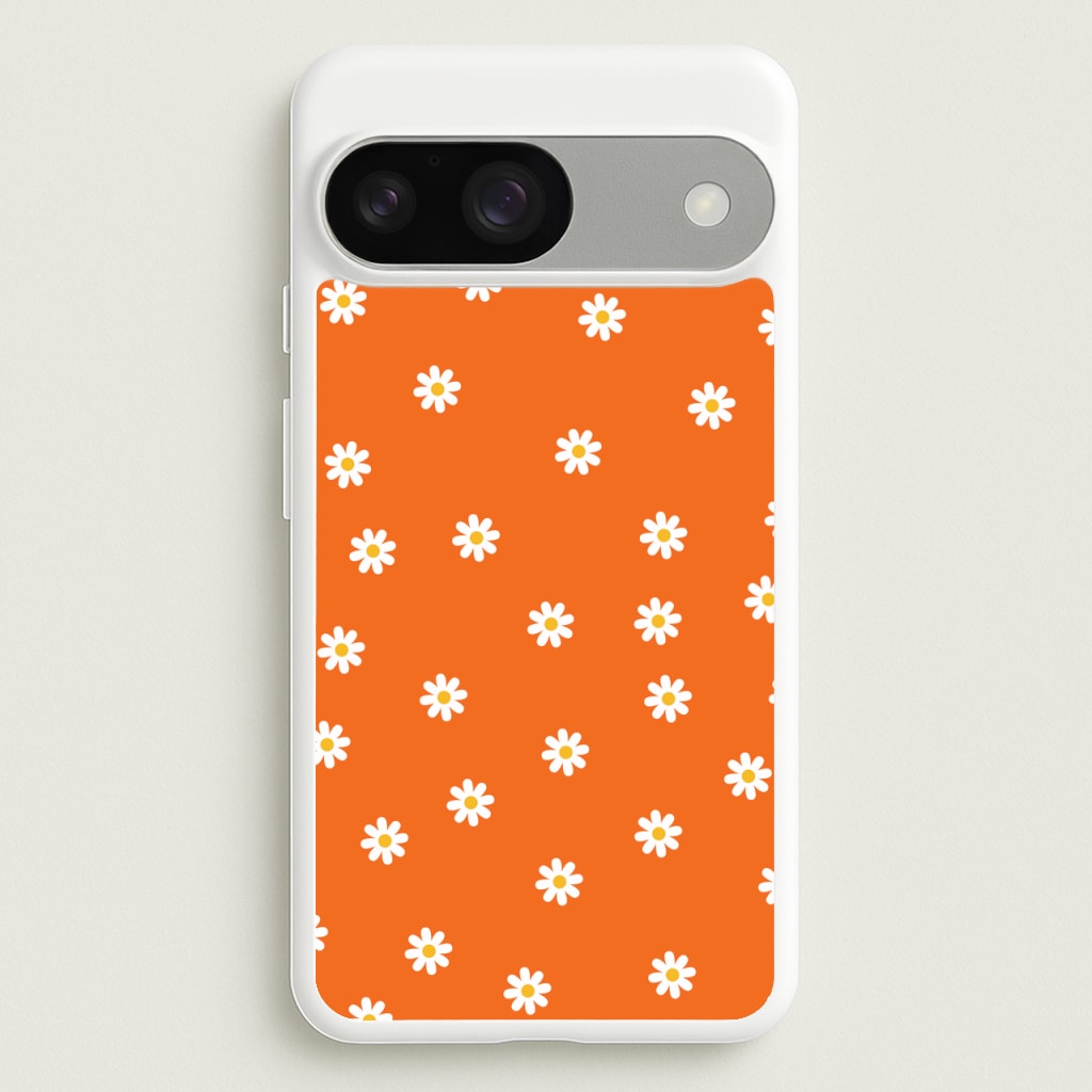 Orange Daisies - Spring Phone Case for Google Pixel 9 / 9 Pro