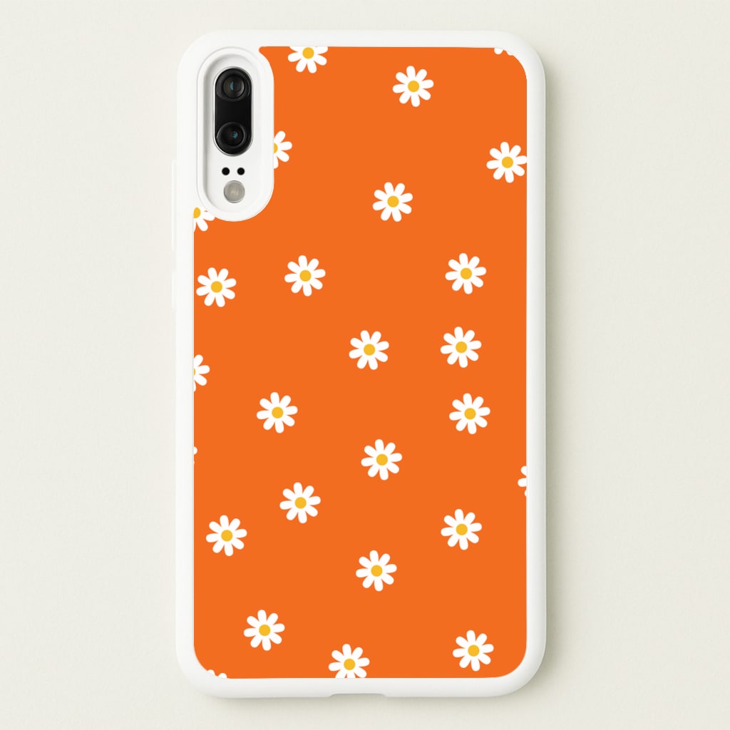 Orange Daisies - Spring Phone Case for Huawei P20