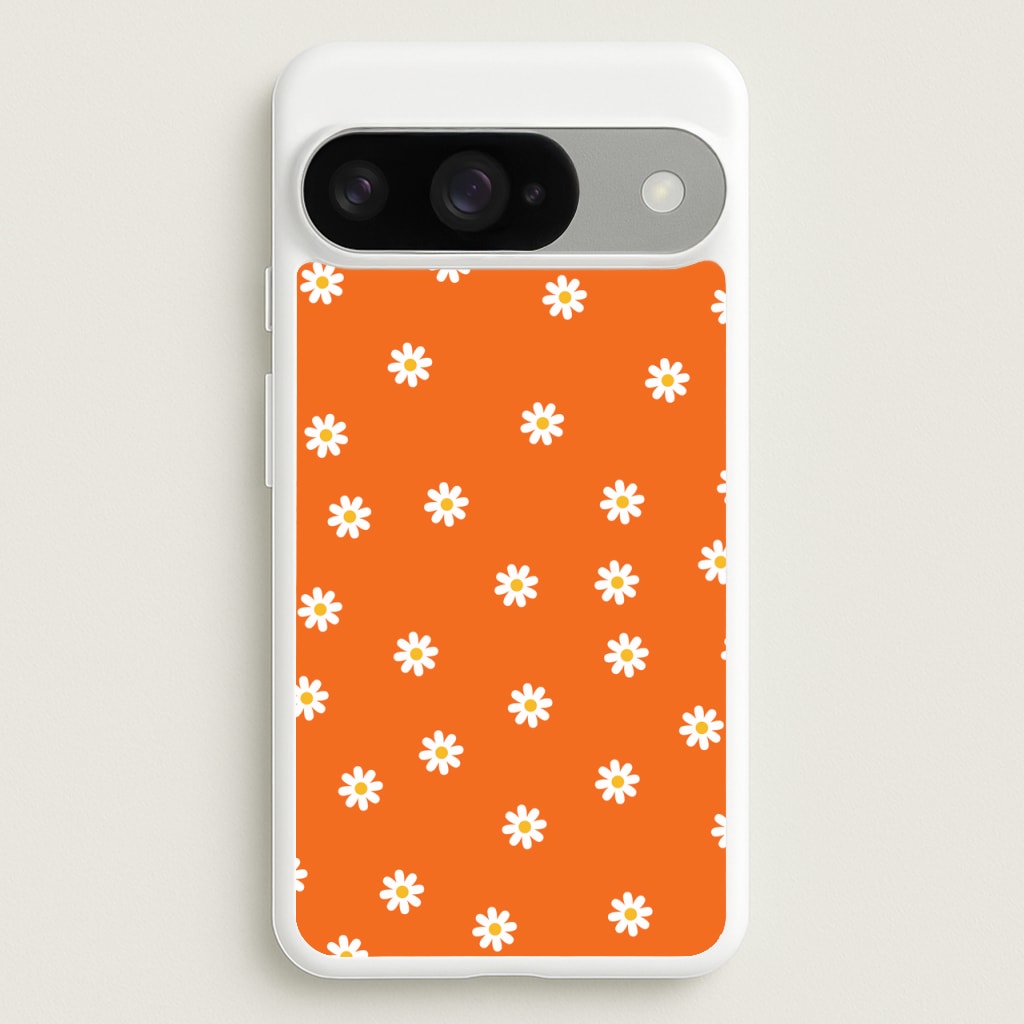 Orange Daisies Phone Case for Google Pixel 10 / 10 Pro