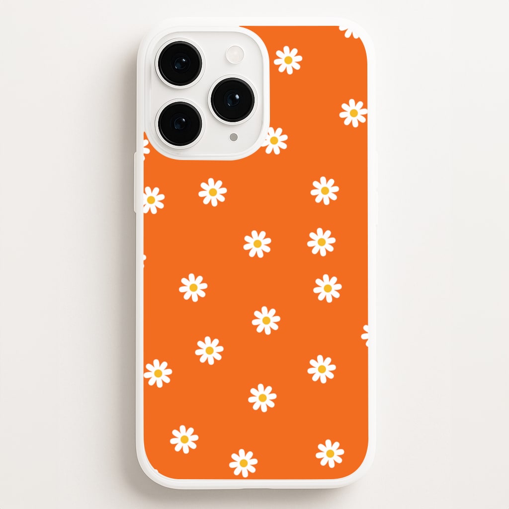Orange Daisies - Spring Phone Case for iPhone 11 Pro Max