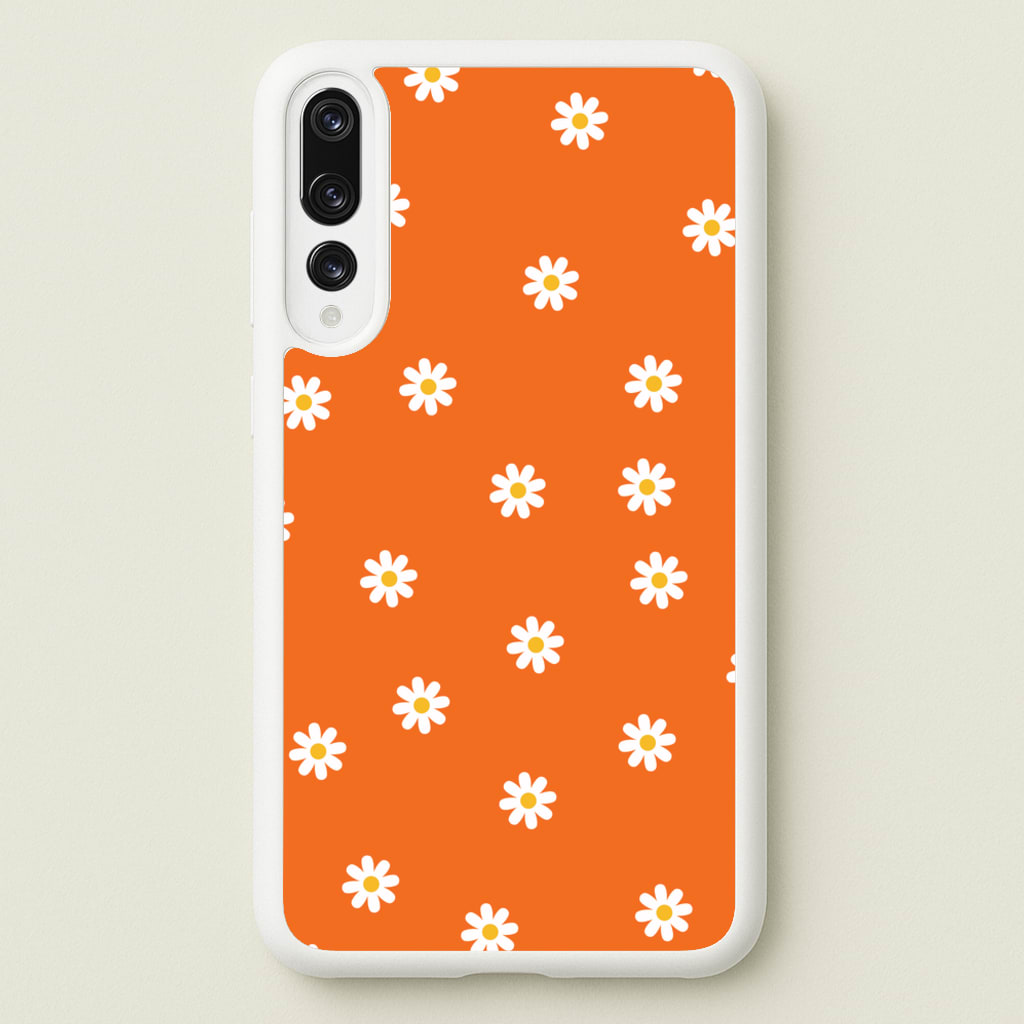 Orange Daisies - Spring Phone Case for Huawei P20 Pro