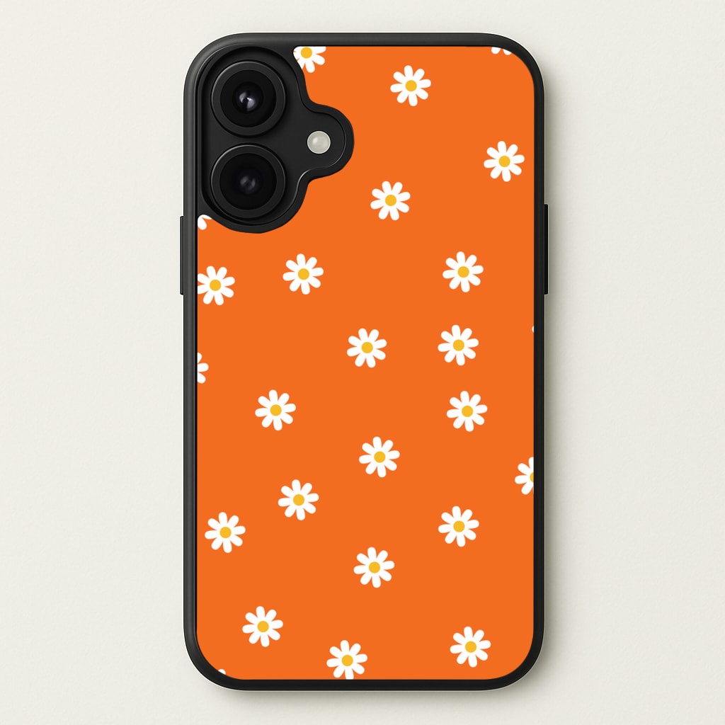 Orange Daisies Phone Case for iPhone 17