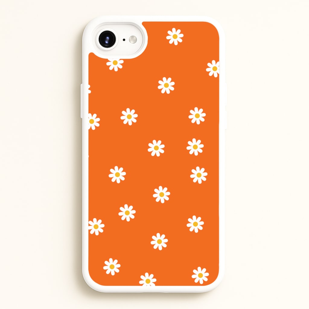Orange Daisies - Spring Phone Case for iPhone 6 Plus / 7 Plus / 8 Plus