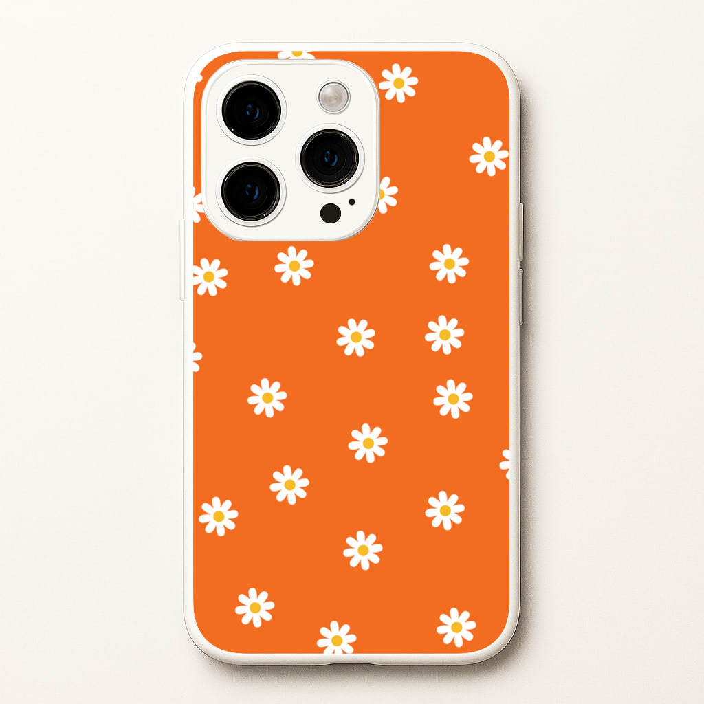 Orange Daisies - Spring Phone Case for iPhone 14 Pro