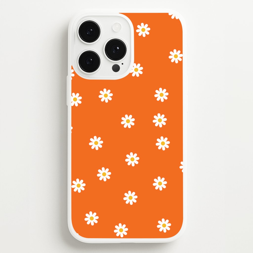 Orange Daisies - Spring Phone Case for iPhone 13 Pro Max