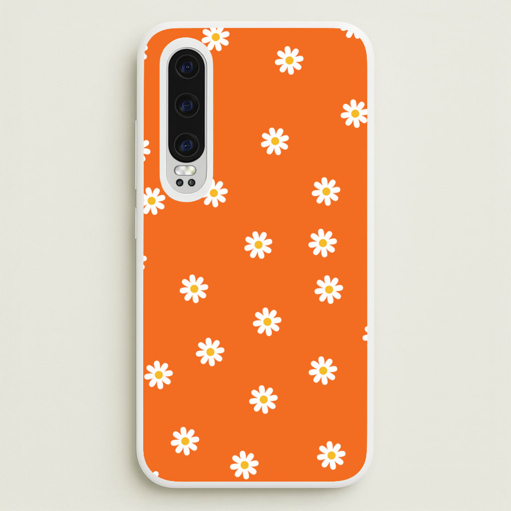 Orange Daisies - Spring Phone Case for Huawei P30