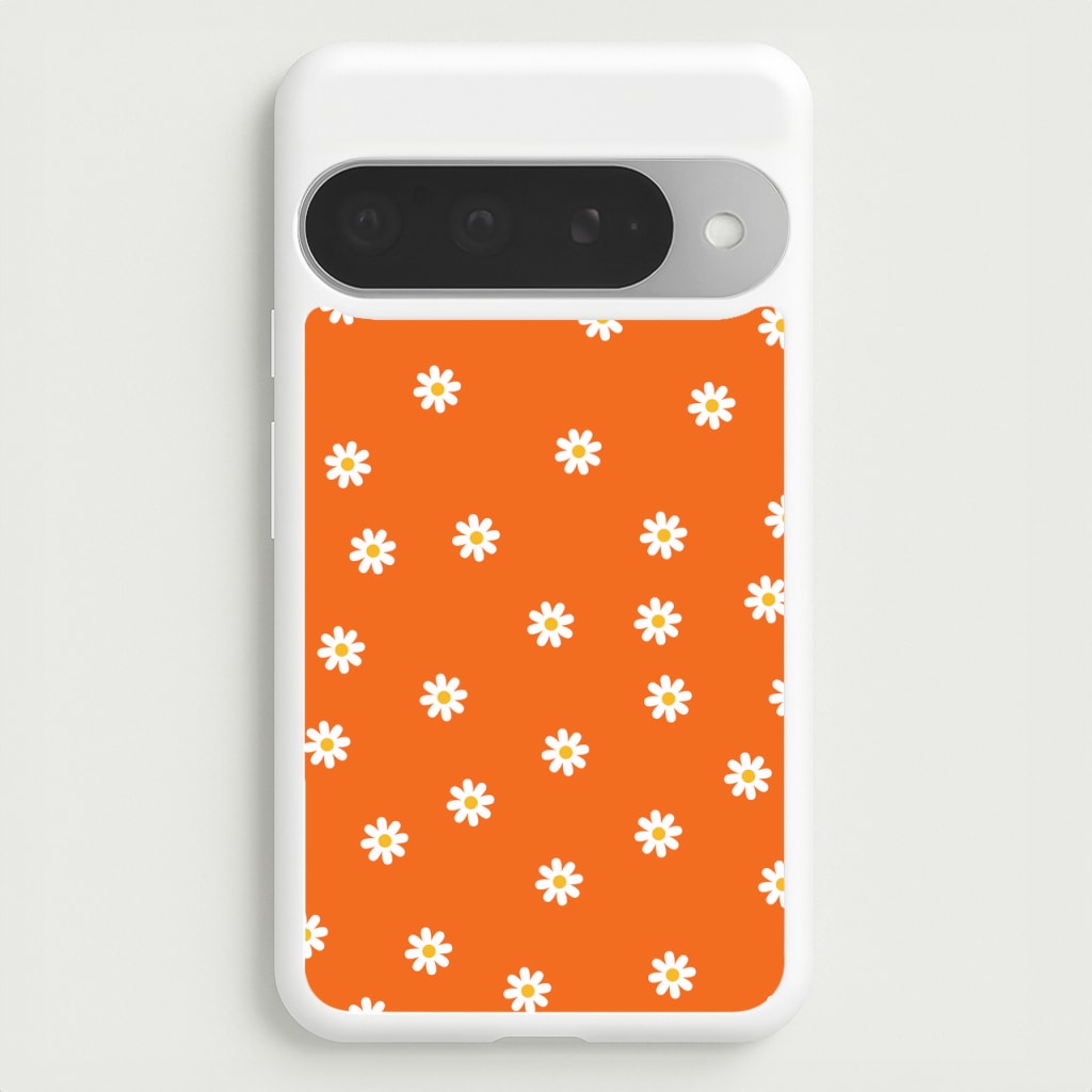 Orange Daisies Phone Case for Google Pixel 10 Pro XL