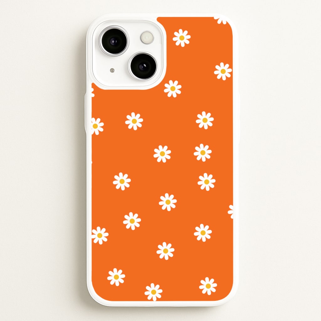 Orange Daisies - Spring Phone Case for iPhone 13
