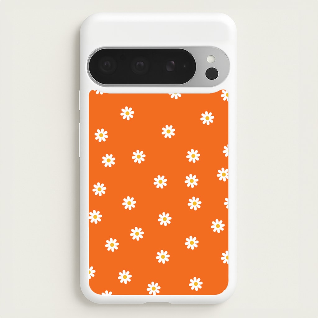 Orange Daisies - Spring Phone Case for Google Pixel 9 Pro XL