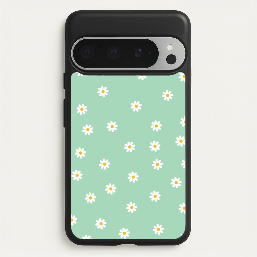 Teal Daisies - Spring Phone Case for Google Pixel 9 Pro XL