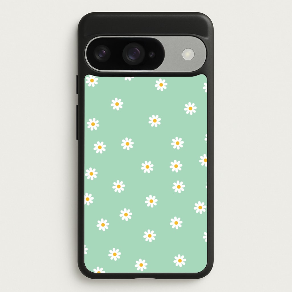 Teal Daisies Phone Case for Google Pixel 10 / 10 Pro
