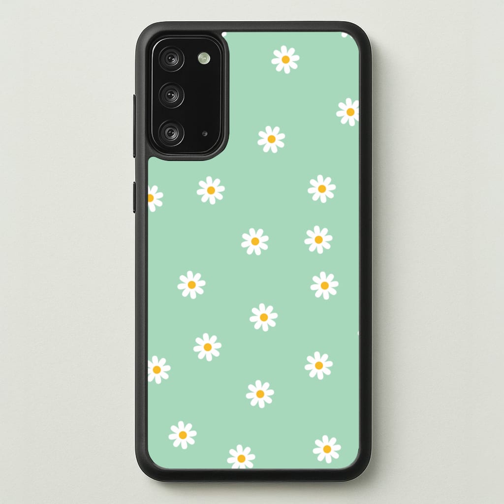 Teal Daisies - Spring Phone Case for Galaxy Note 20