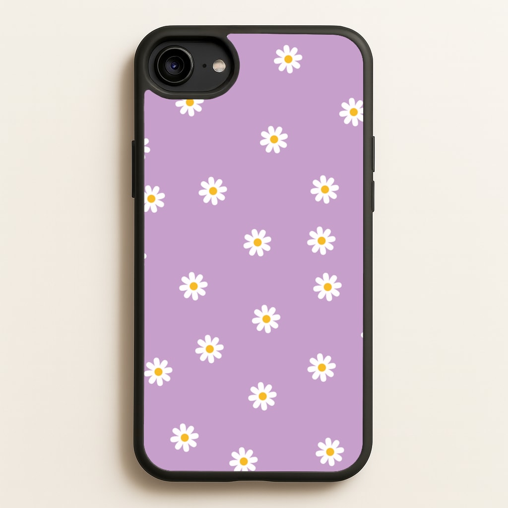 Purple Daisies - Spring Phone Case for iPhone 6 / 7 / 8 / SE
