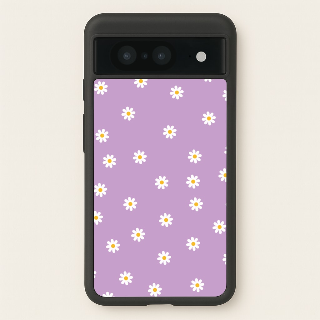 Purple Daisies - Spring Phone Case for Google Pixel 8