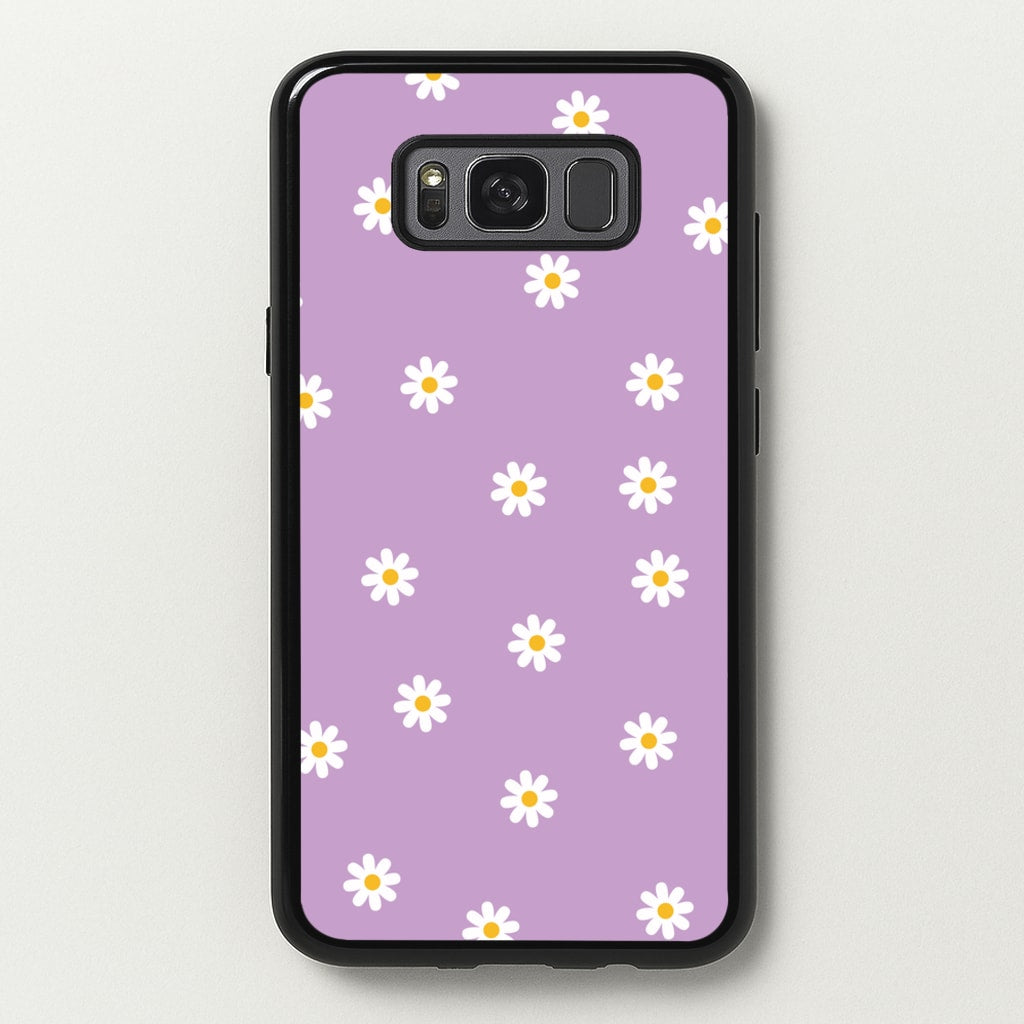 Purple Daisies - Spring Phone Case for Galaxy S8