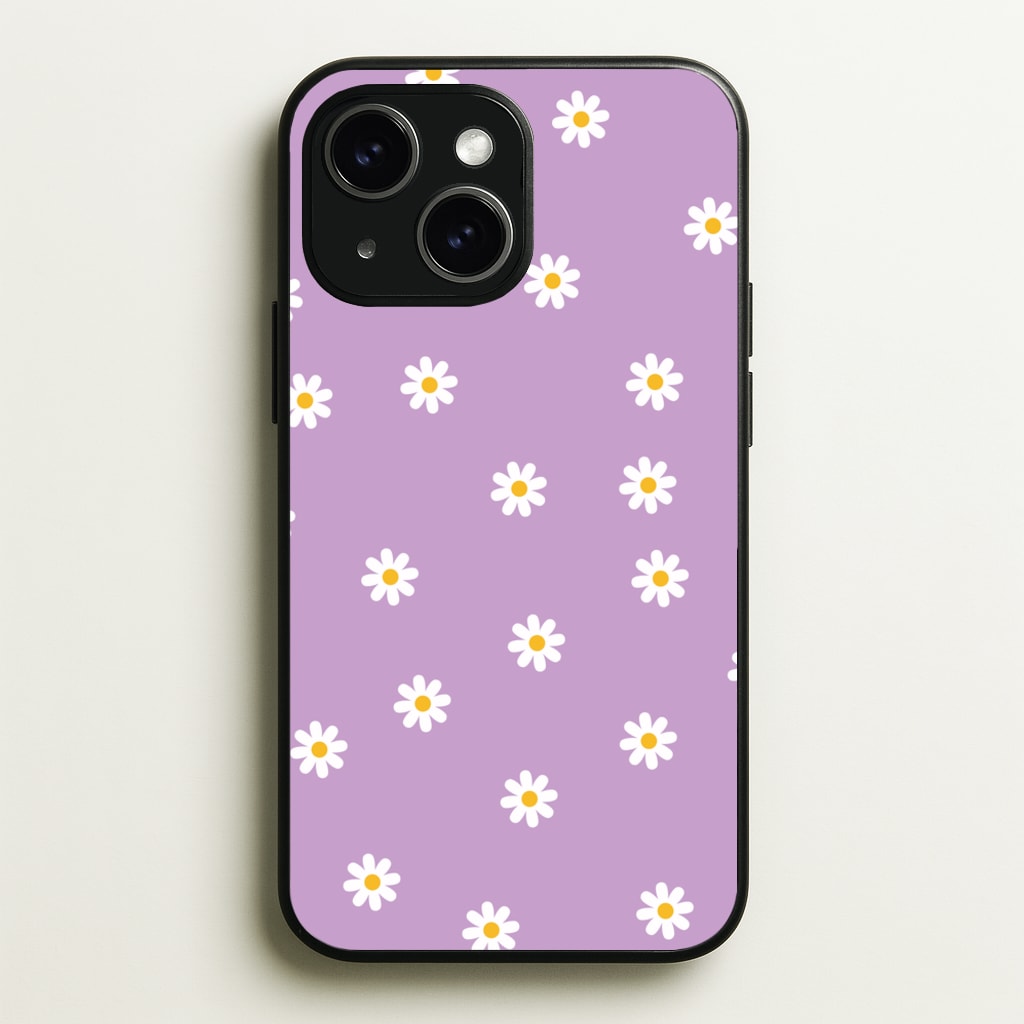 Purple Daisies - Spring Phone Case for iPhone 14