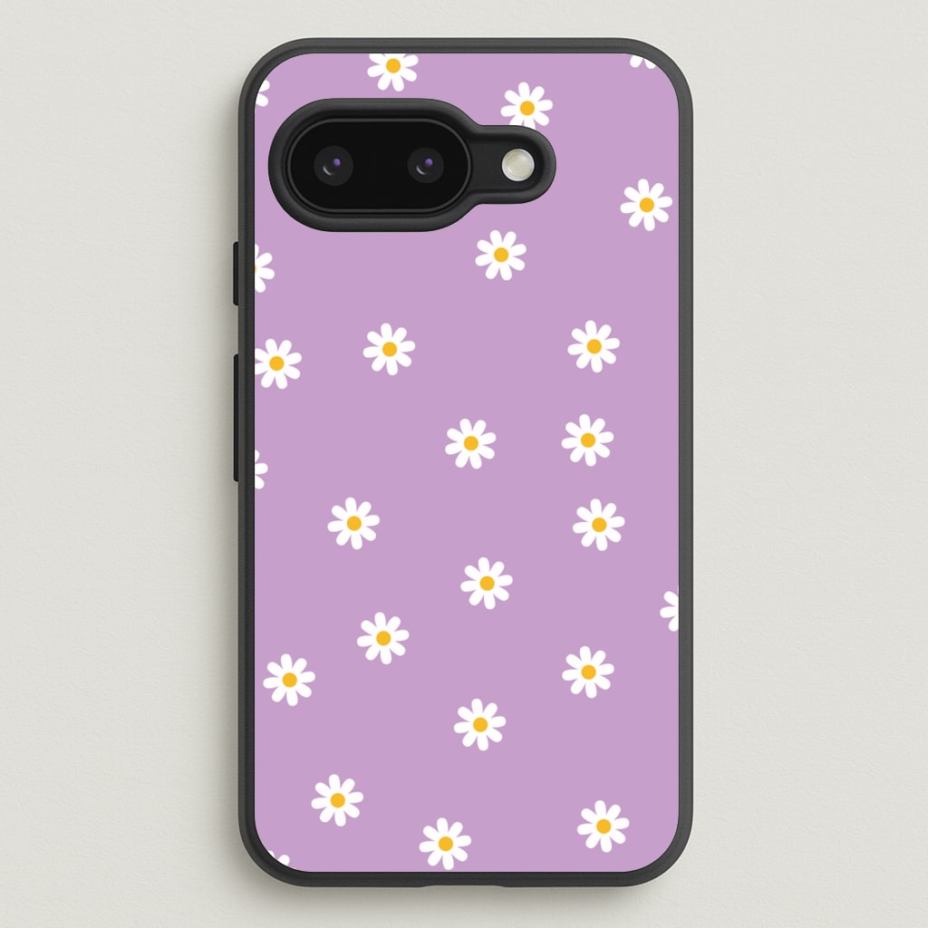 Purple Daisies - Spring Phone Case for Google Pixel 9a