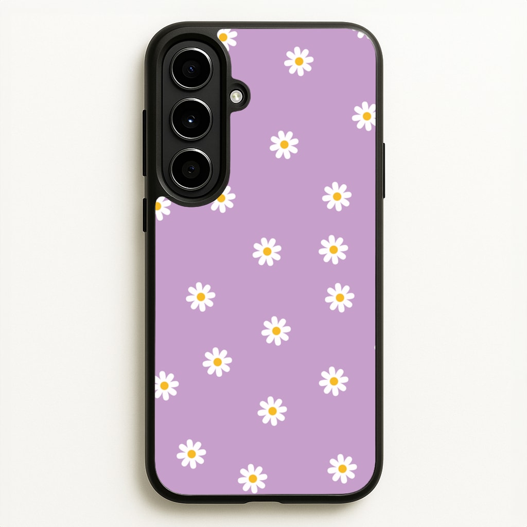 Purple Daisies - Spring Phone Case for Galaxy A56