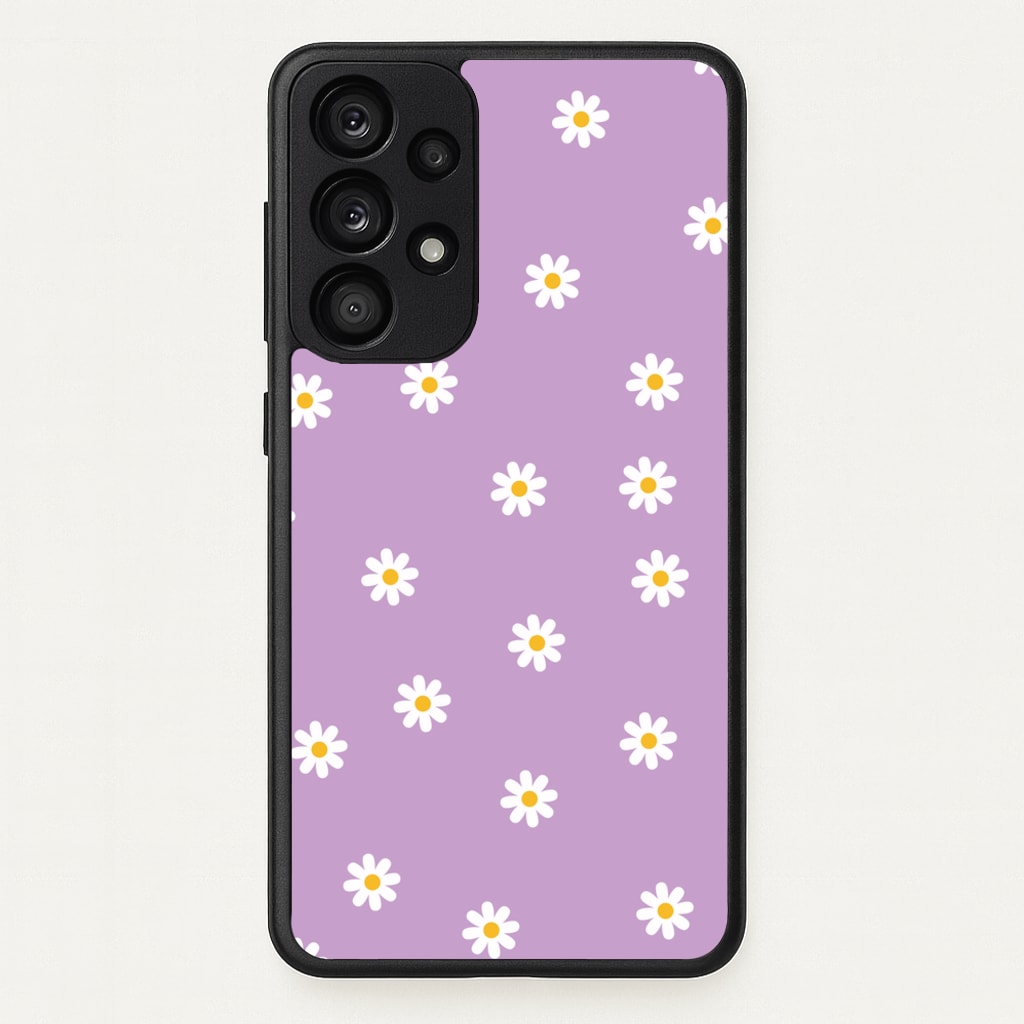Purple Daisies - Spring Phone Case for Galaxy A33