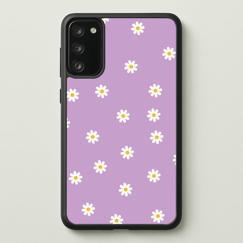 Purple Daisies - Spring Phone Case for Galaxy S20FE