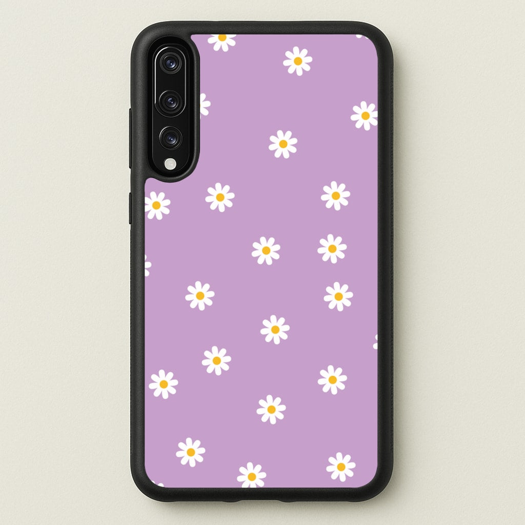 Purple Daisies - Spring Phone Case for Huawei P20 Pro