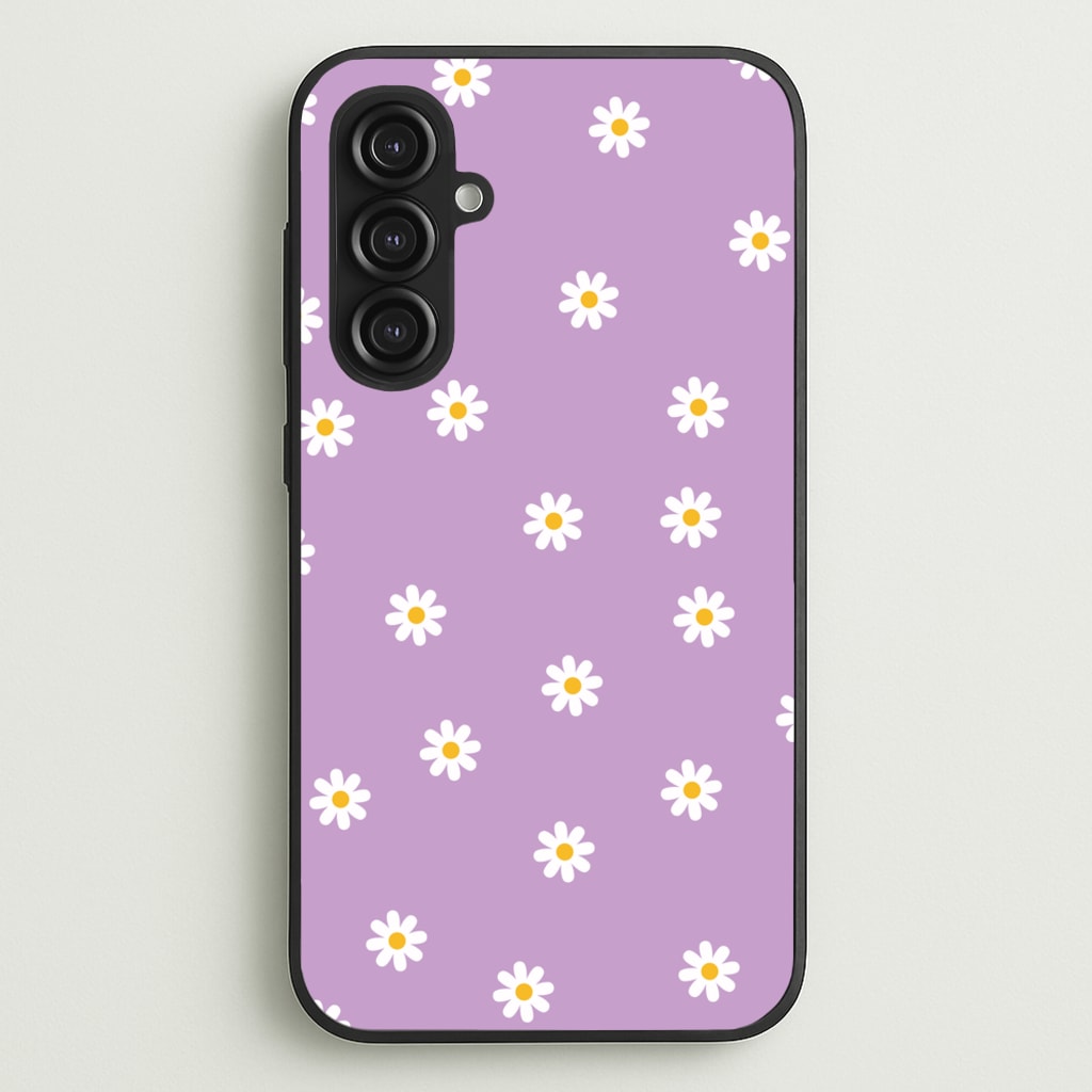 Purple Daisies - Spring Phone Case for Galaxy S23FE