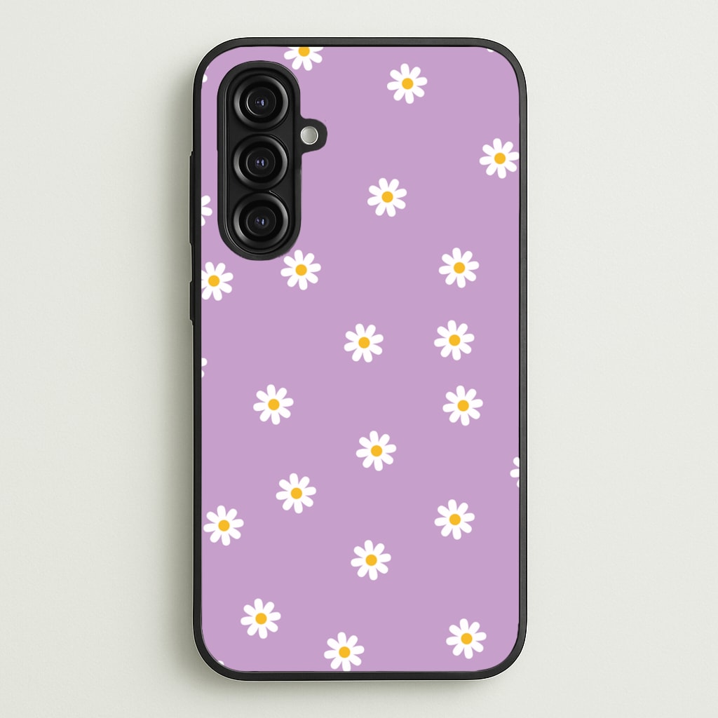 Purple Daisies - Spring Phone Case for Galaxy A16
