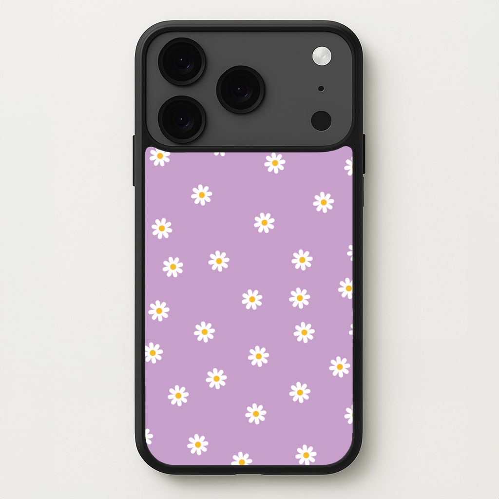 Purple Daisies Phone Case for iPhone 17 Pro Max