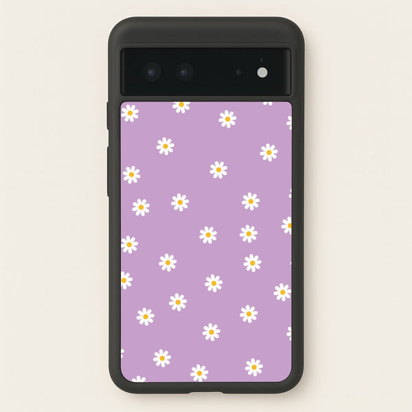 Purple Daisies - Spring Phone Case for Google Pixel 6