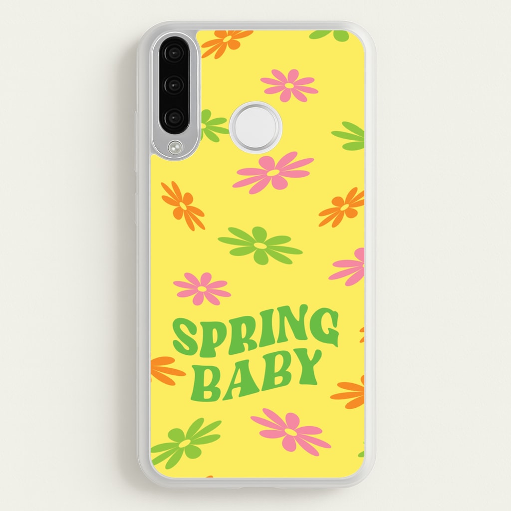 Spring Baby Retro Pattern - Spring Phone Case for Huawei P30 Lite