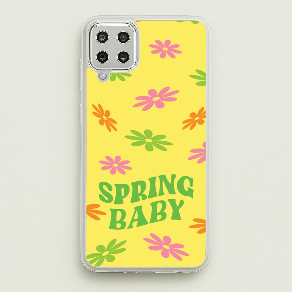 Spring Baby Retro Pattern - Spring Phone Case for Galaxy A12