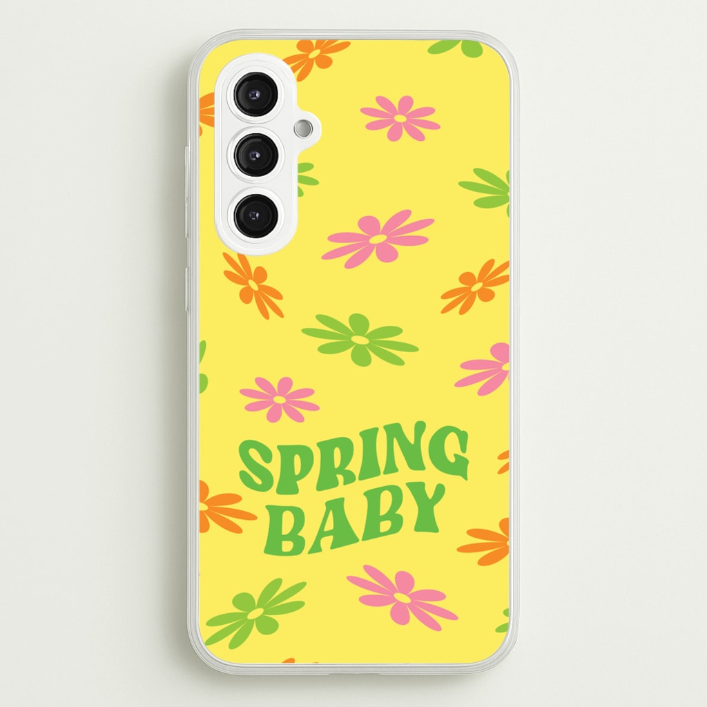 Spring Baby Retro Pattern - Spring Phone Case for Galaxy S23FE
