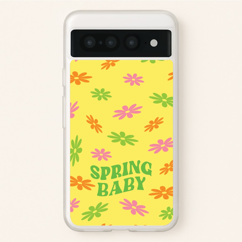 Spring Baby Retro Pattern - Spring Phone Case for Google Pixel 7 Pro