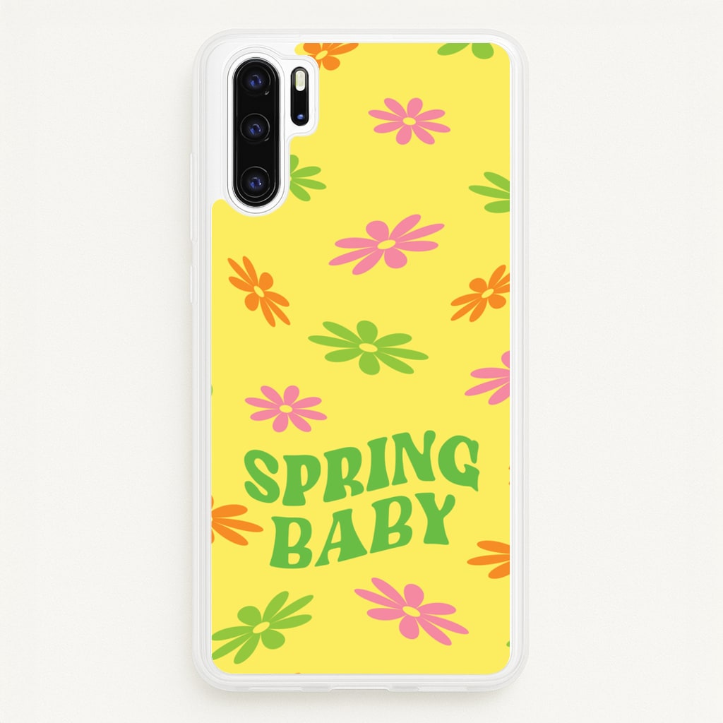 Spring Baby Retro Pattern - Spring Phone Case for Huawei P30 Pro