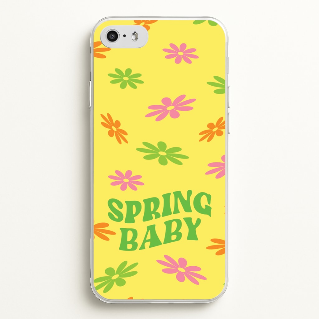 Spring Baby Retro Pattern - Spring Phone Case for iPhone 5 / 5s / SE 2016