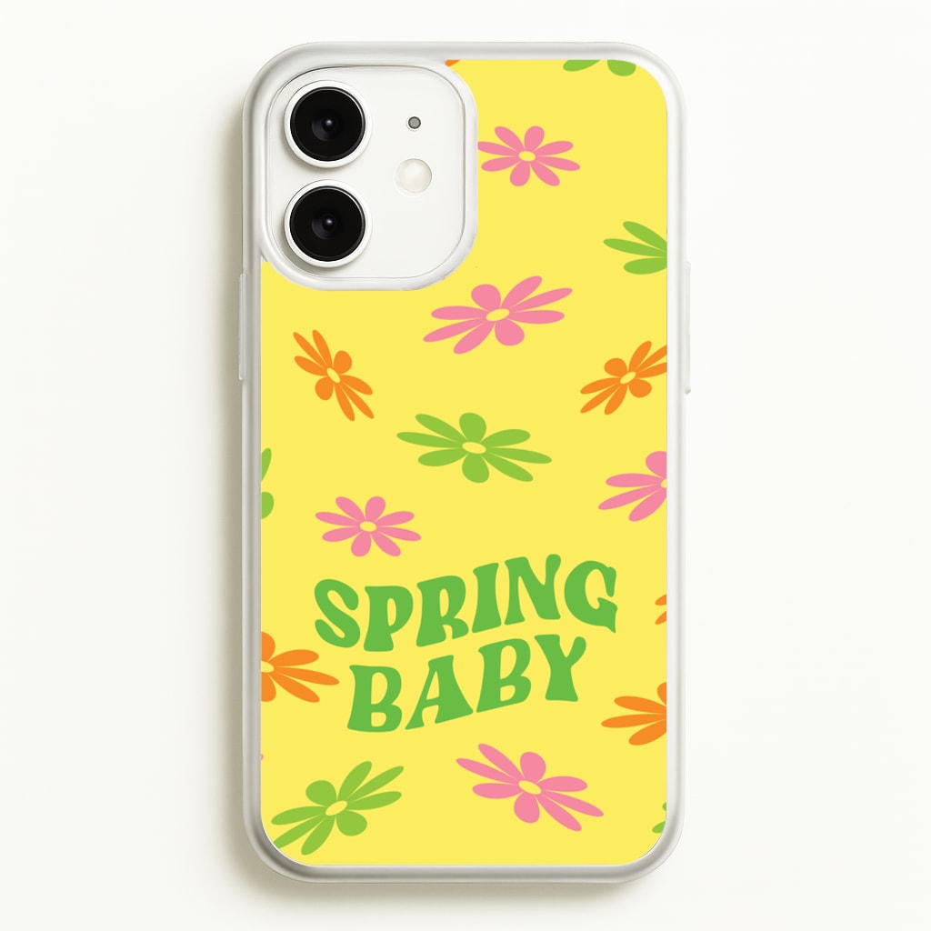 Spring Baby Retro Pattern - Spring Phone Case for iPhone 11