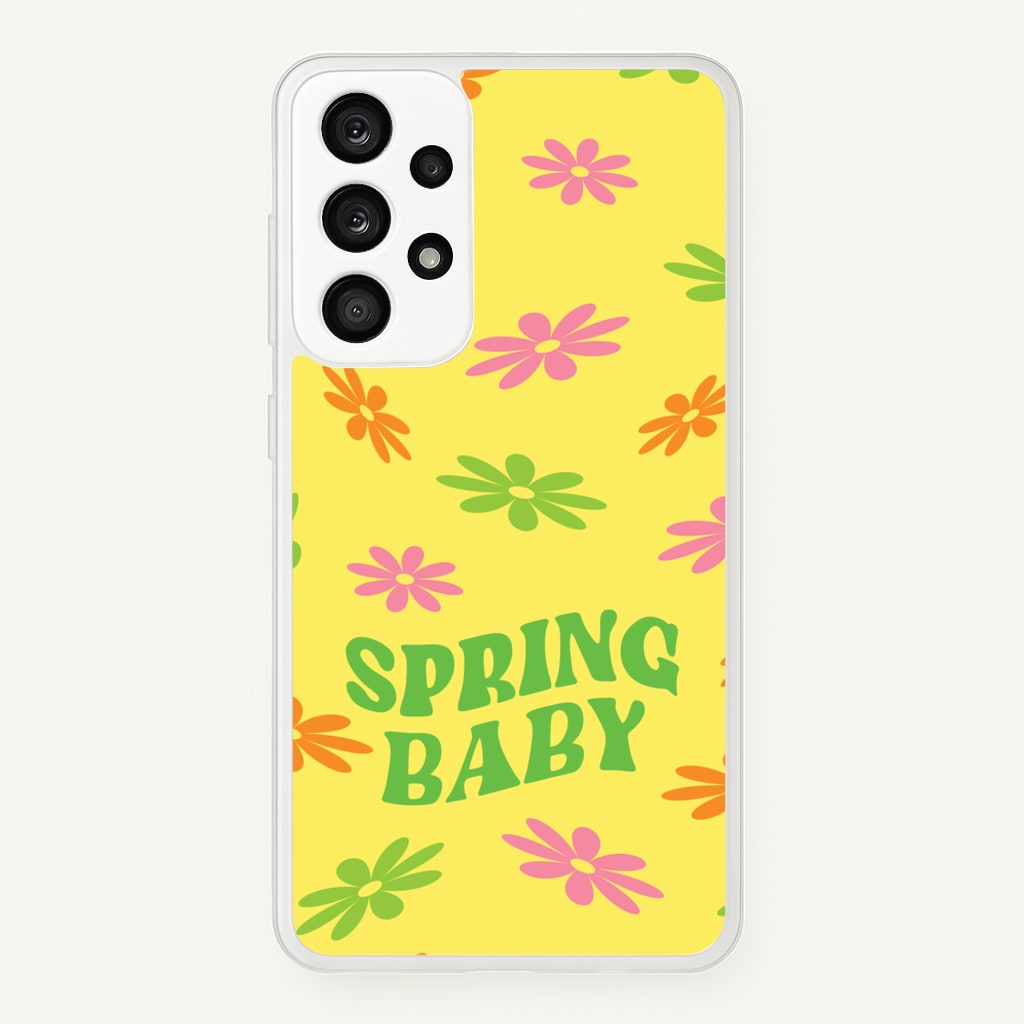 Spring Baby Retro Pattern - Spring Phone Case for Galaxy A33