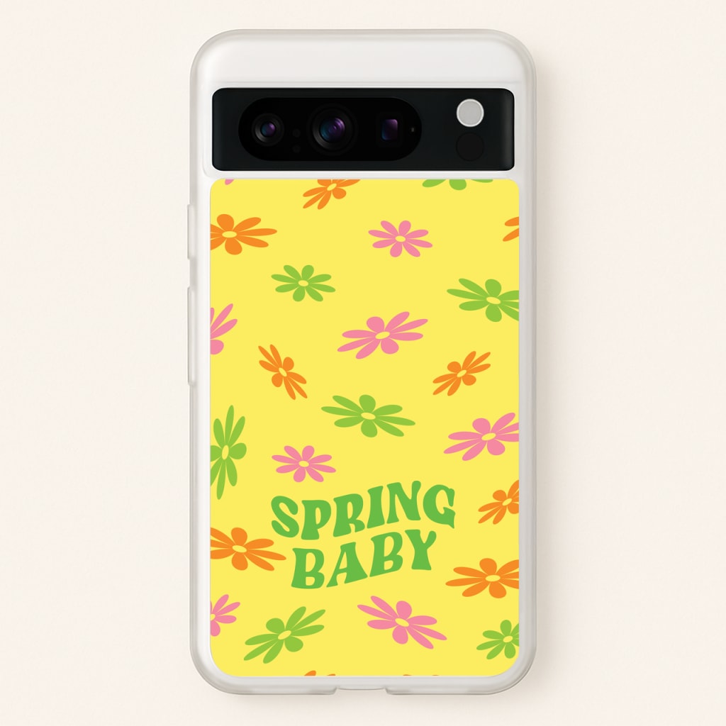 Spring Baby Retro Pattern - Spring Phone Case for Google Pixel 8 Pro
