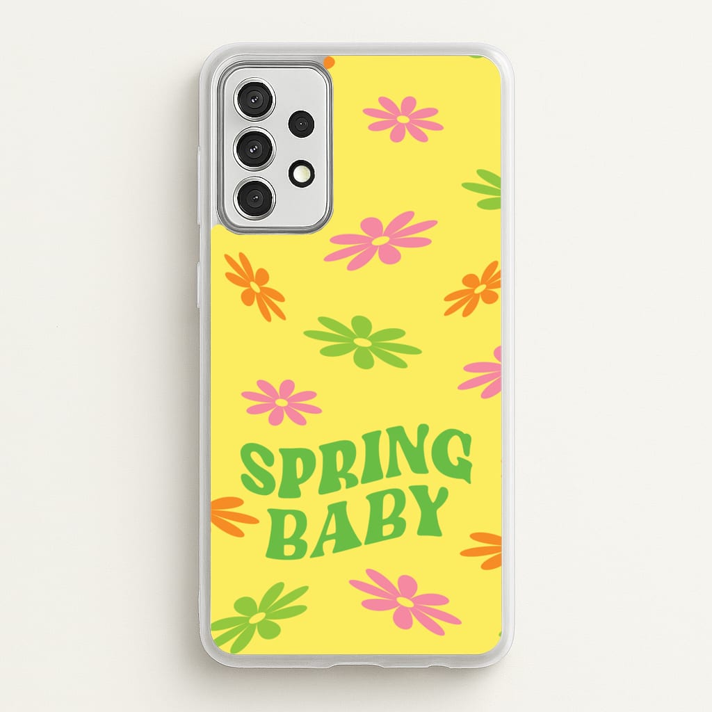 Spring Baby Retro Pattern - Spring Phone Case for Galaxy A52 / A52s