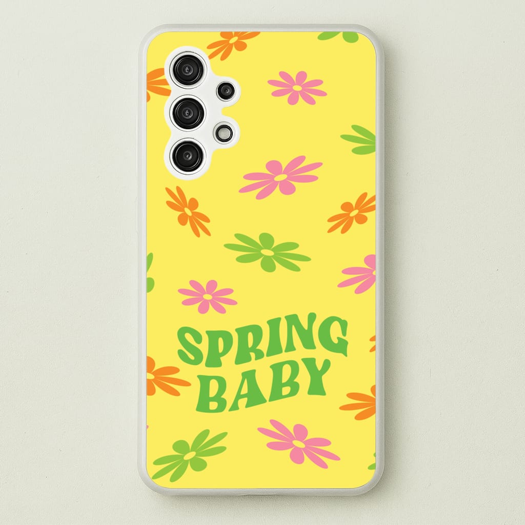 Spring Baby Retro Pattern - Spring Phone Case for Galaxy A13