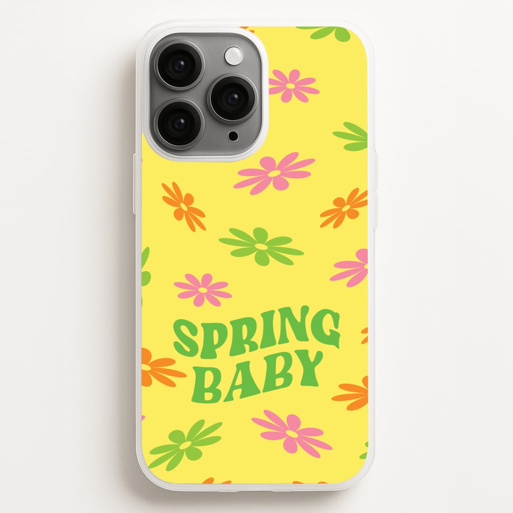 Spring Baby Retro Pattern - Spring Phone Case for iPhone 11 Pro