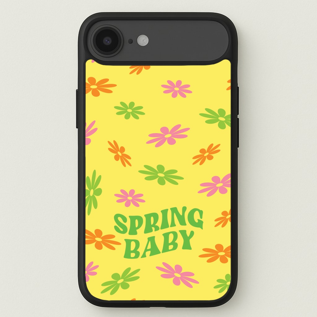 Spring Baby Retro Pattern Phone Case for iPhone 17 Air