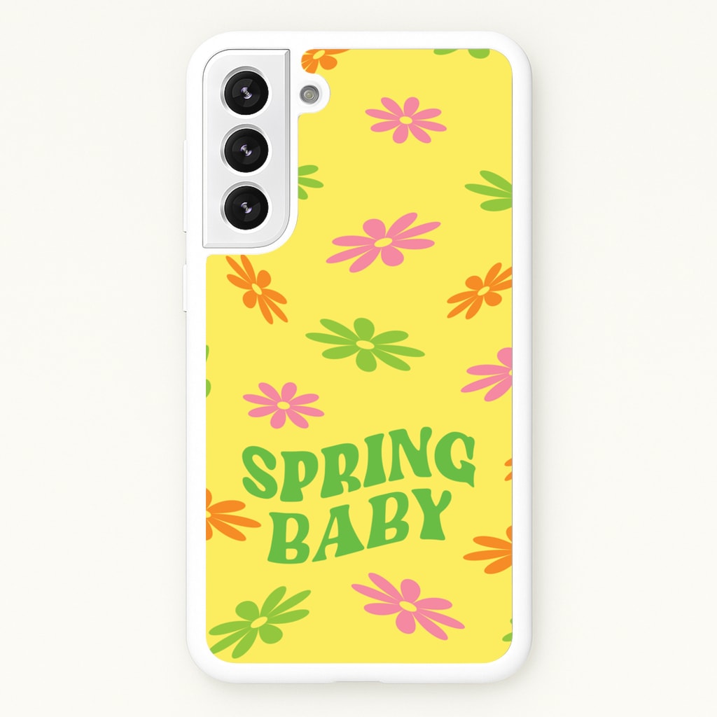 Spring Baby Retro Pattern - Spring Phone Case for Galaxy S22 Plus
