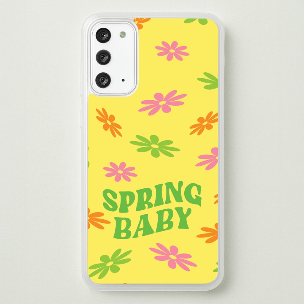 Spring Baby Retro Pattern - Spring Phone Case for Galaxy Note 20
