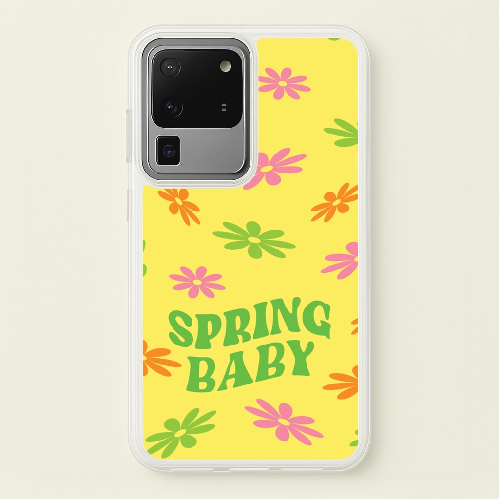 Spring Baby Retro Pattern - Spring Phone Case for Galaxy S20 Ultra