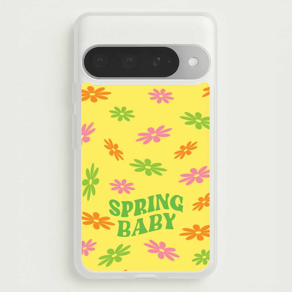 Spring Baby Retro Pattern Phone Case for Google Pixel 10 Pro XL