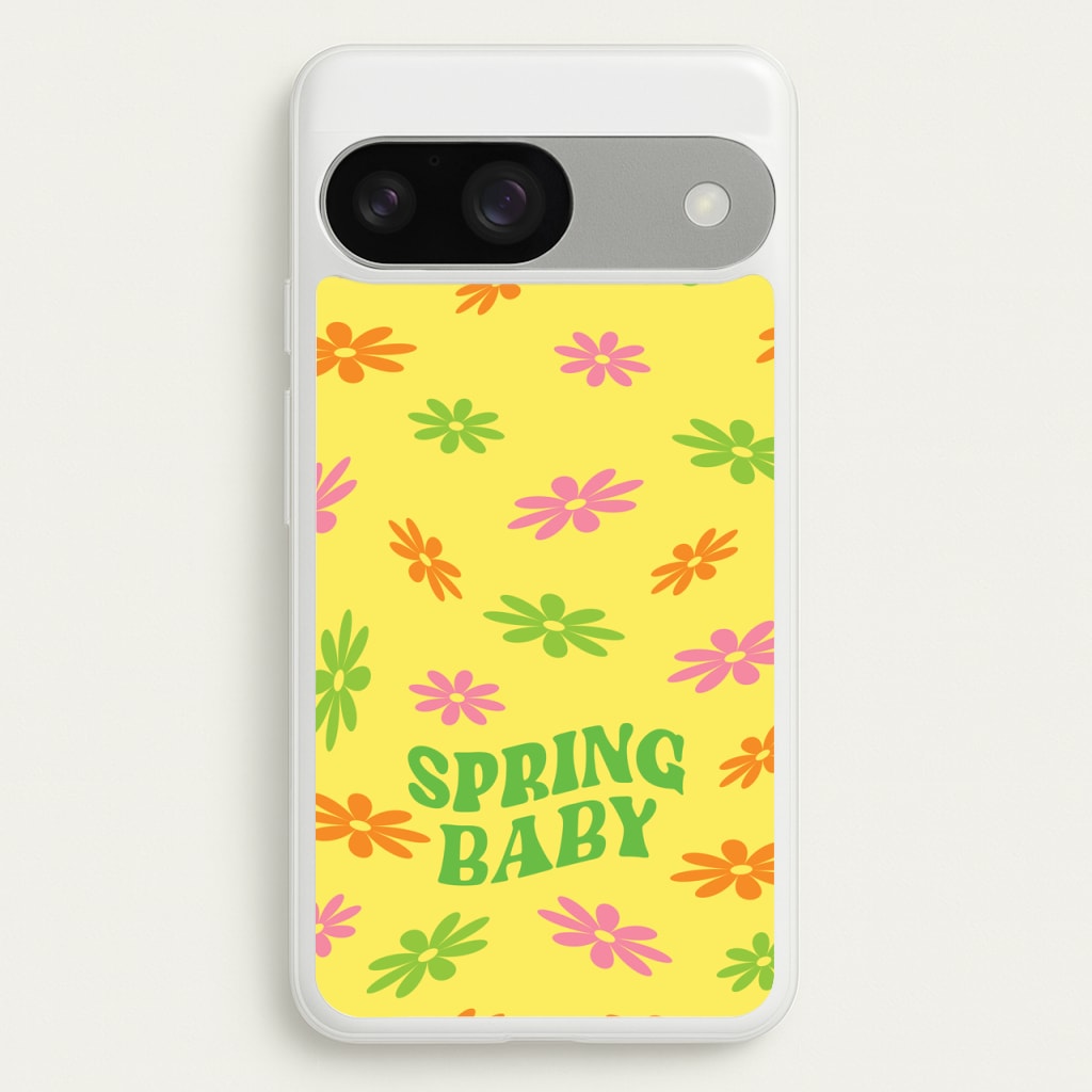 Spring Baby Retro Pattern - Spring Phone Case for Google Pixel 9 / 9 Pro