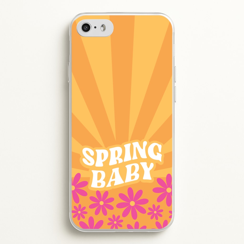 Spring Baby Retro - Spring Phone Case for iPhone 5 / 5s / SE 2016