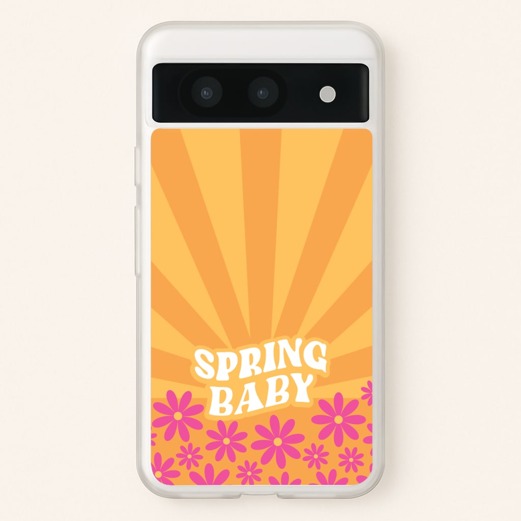 Spring Baby Retro - Spring Phone Case for Google Pixel 8a